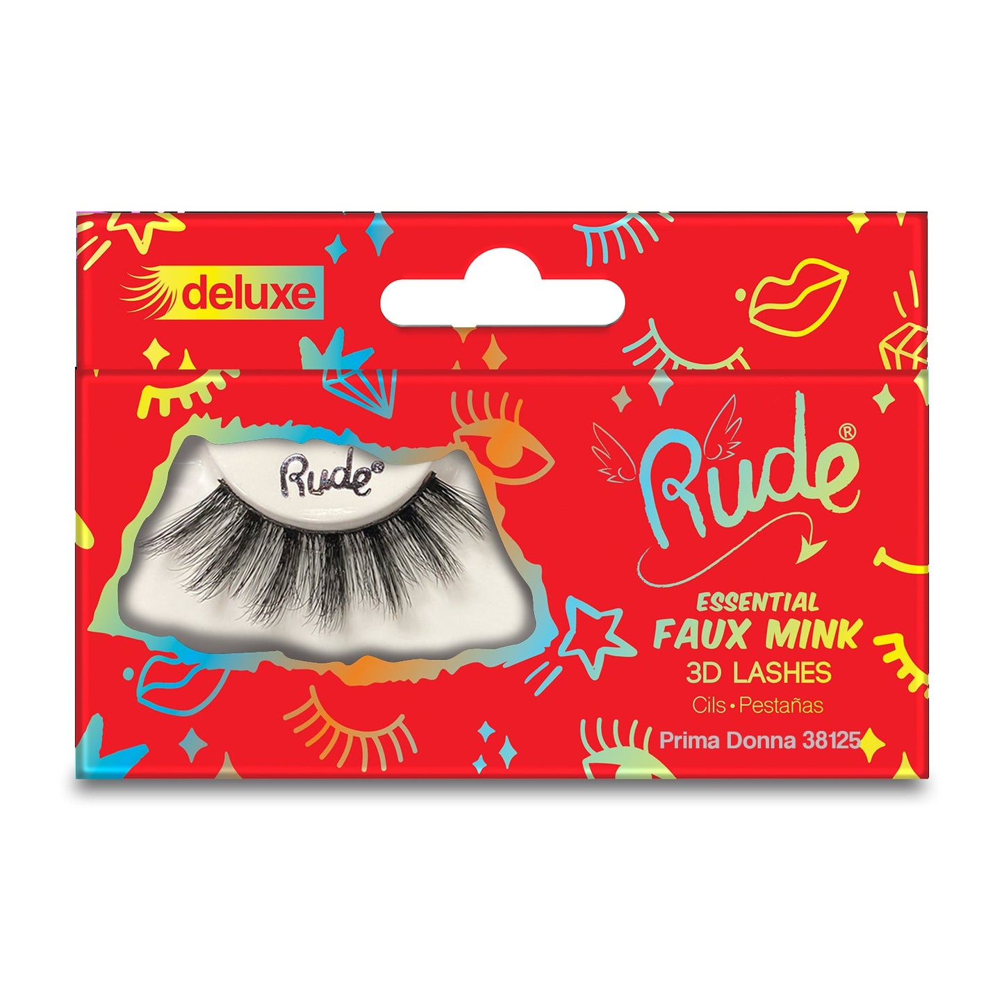 RUDE Essential Faux Mink Deluxe 3D Lashes