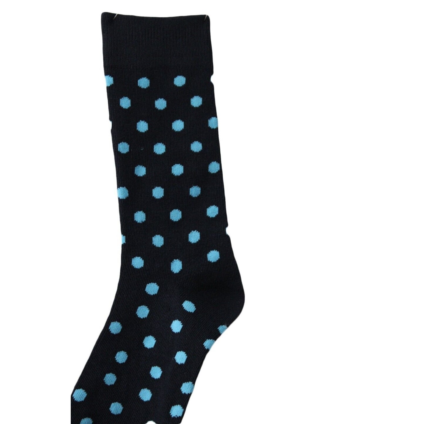 West Loop Men's Adult Navy Polka Dot Dress Socks 6-12 Shoe Size 4 Pairs