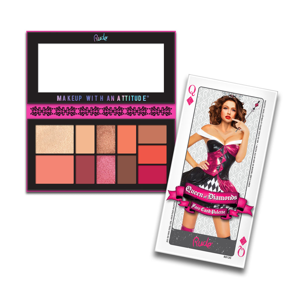 RUDE Face Card Palette