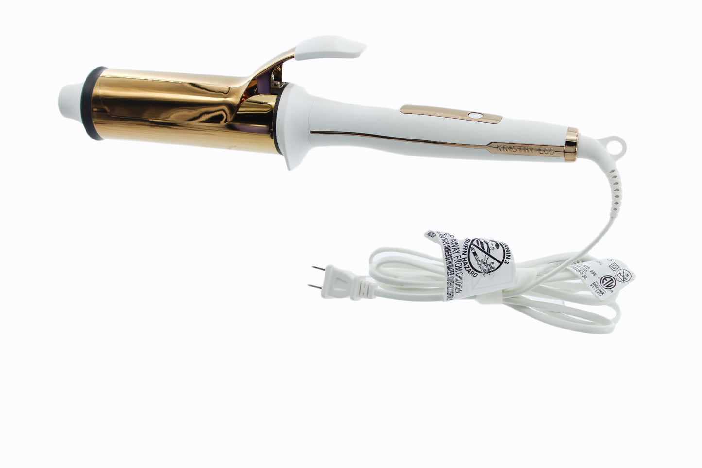 Kristin Ess Titanium Curling Iron for Big Blowout Waves  2 Inches