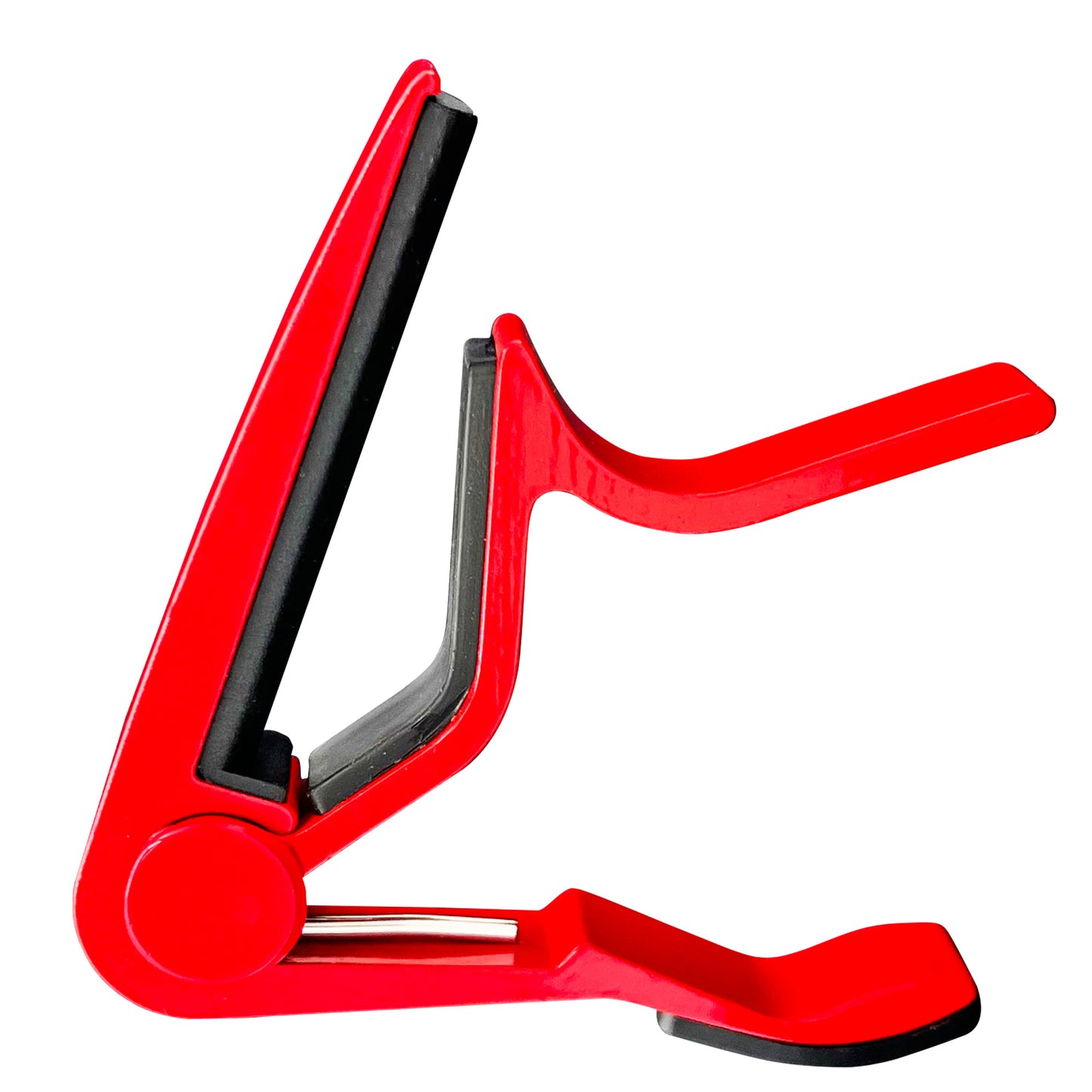 5 Core Capo Acoustic Electric Guitar 6 String Kapo Classic Clip For Banjo Mandolin Ukulele- CAPO RED