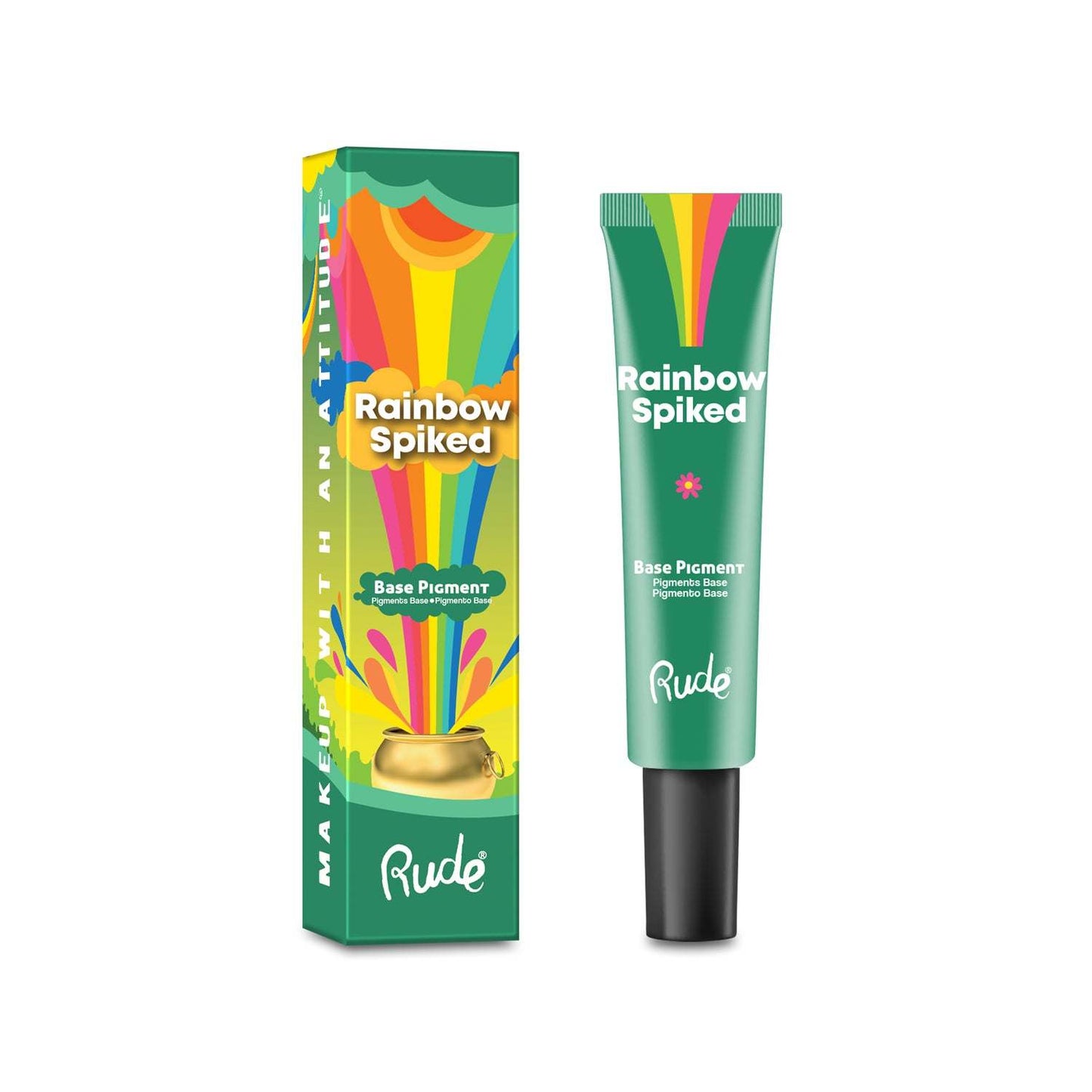 RUDE Rainbow Spiked Vibrant Colors Base Pigment