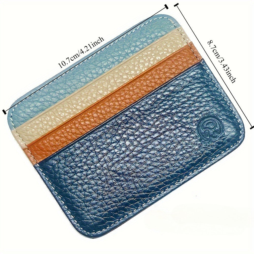 Coin Purse RFID Blocking Slim Wallet Travel Accessory for Men Women