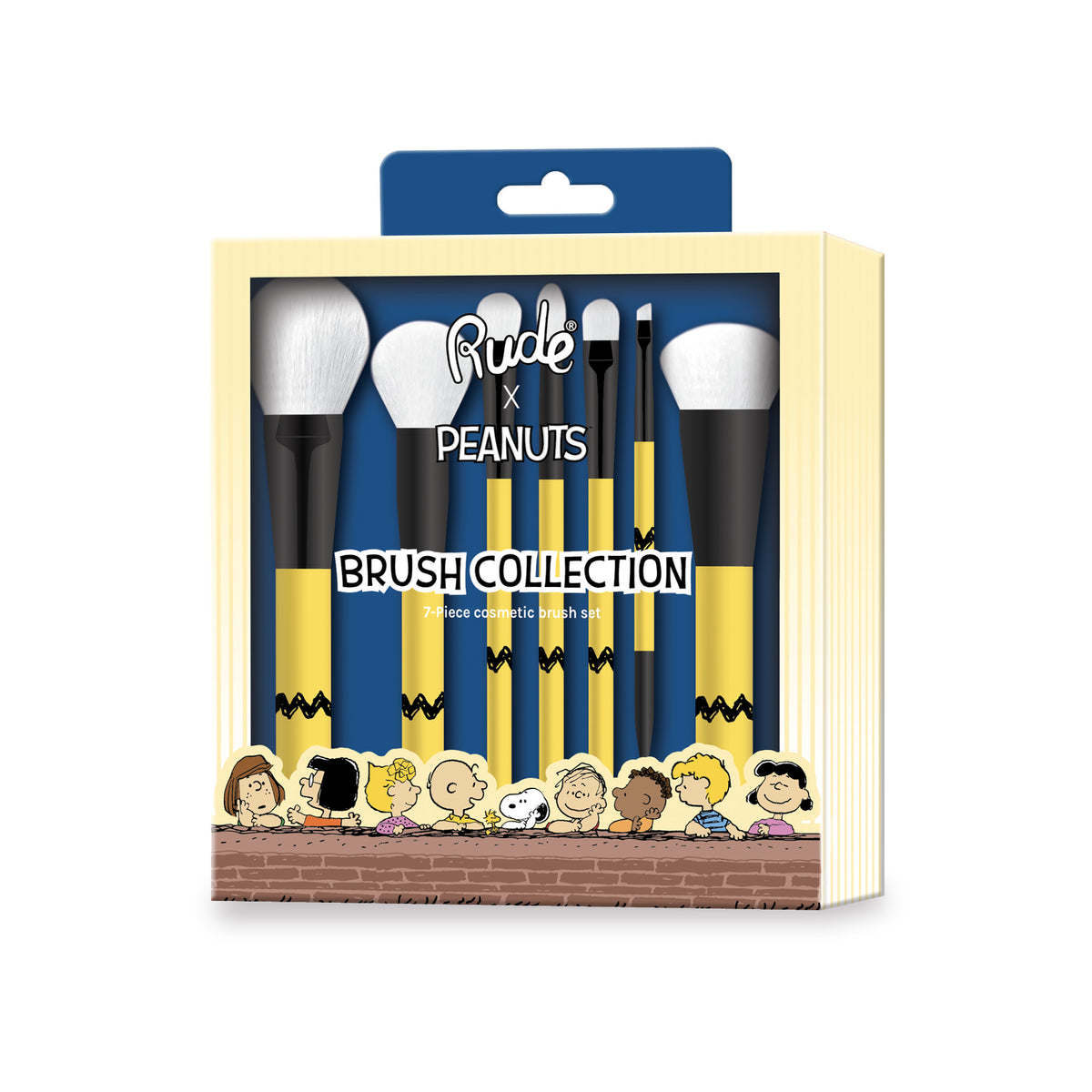 RUDE Peanuts Brush Collection (7 pcs)