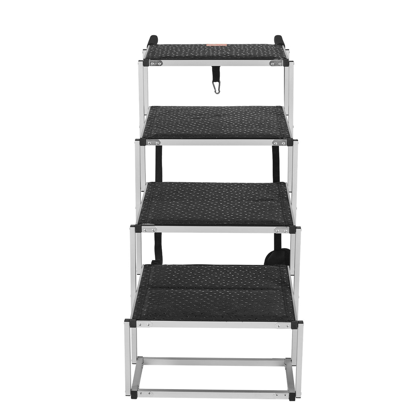 Dog Stair for Cars 4-step Folding Dog Steps Aluminum Loads up to 250 lbs