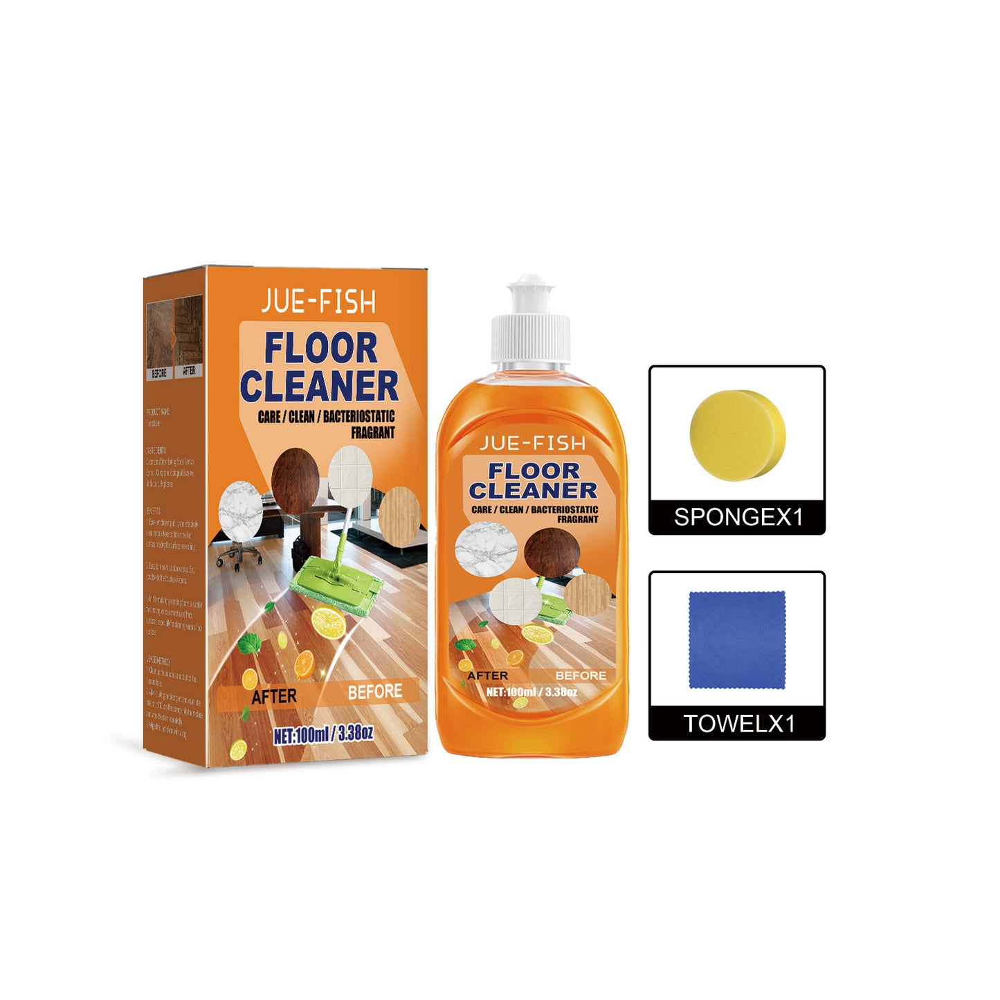 Floor Cleaner   Stain Remover Floor Cleaner Polishing Brightener Tile Cleaner