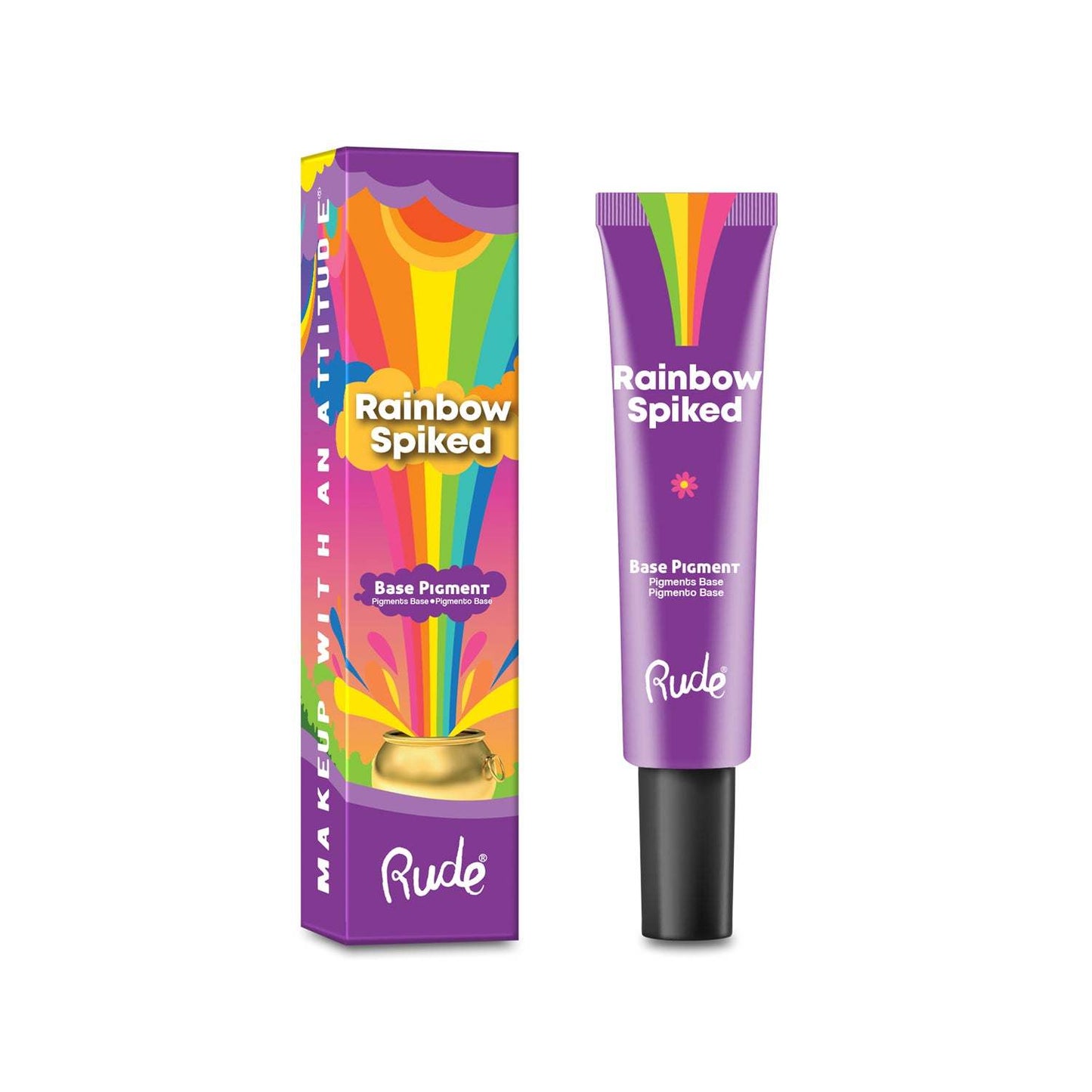 RUDE Rainbow Spiked Vibrant Colors Base Pigment