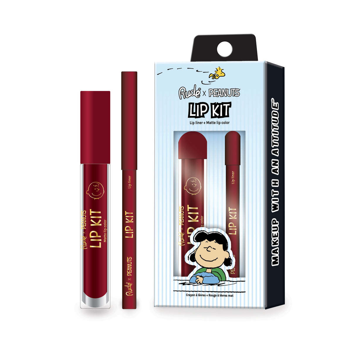 RUDE Peanuts Lip Kit