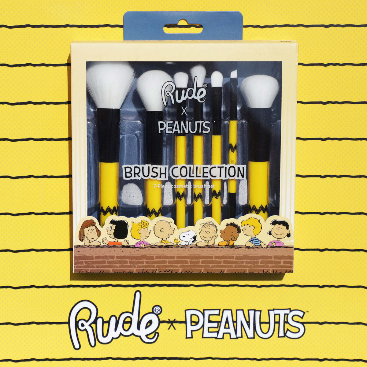 RUDE Peanuts Brush Collection (7 pcs)