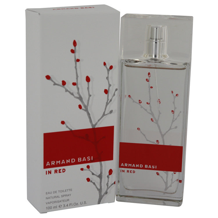 Armand Basi in Red by Armand Basi Eau De Toilette Spray 3.4 oz for Women - Banachief Outlet