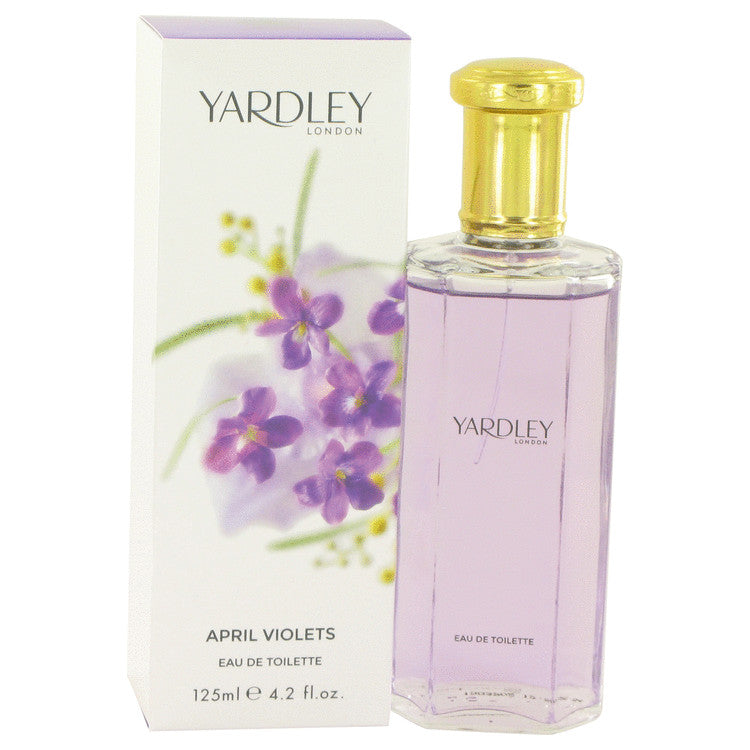 April Violets by Yardley London Eau De Toilette Spray 4.2 oz for Women - Banachief Outlet