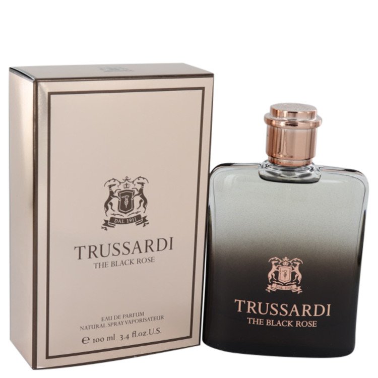 The Black Rose by Trussardi Eau De Parfum Spray (Unisex) 3.3 oz for Women - Banachief Outlet
